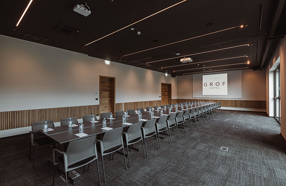 Hotel Grof - Meeting room, I-shape