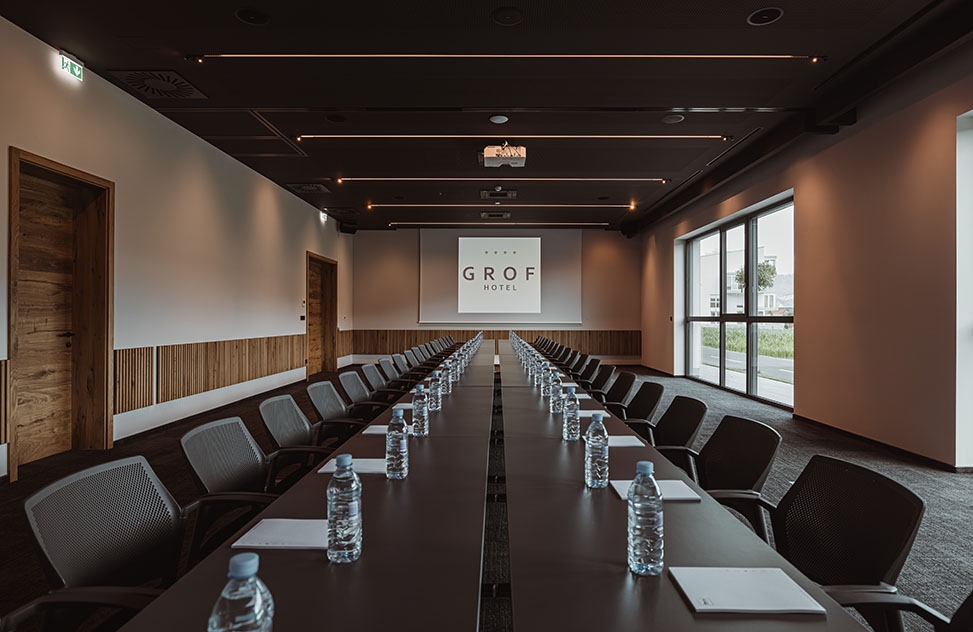 Hotel Grof - Meeting room, I-shape